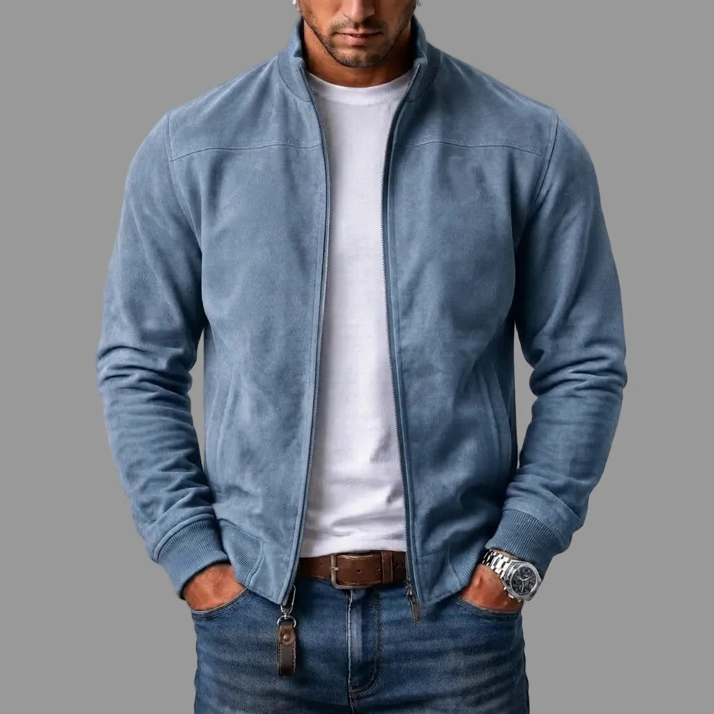 SANTIAGO | Chaqueta bomber de ante