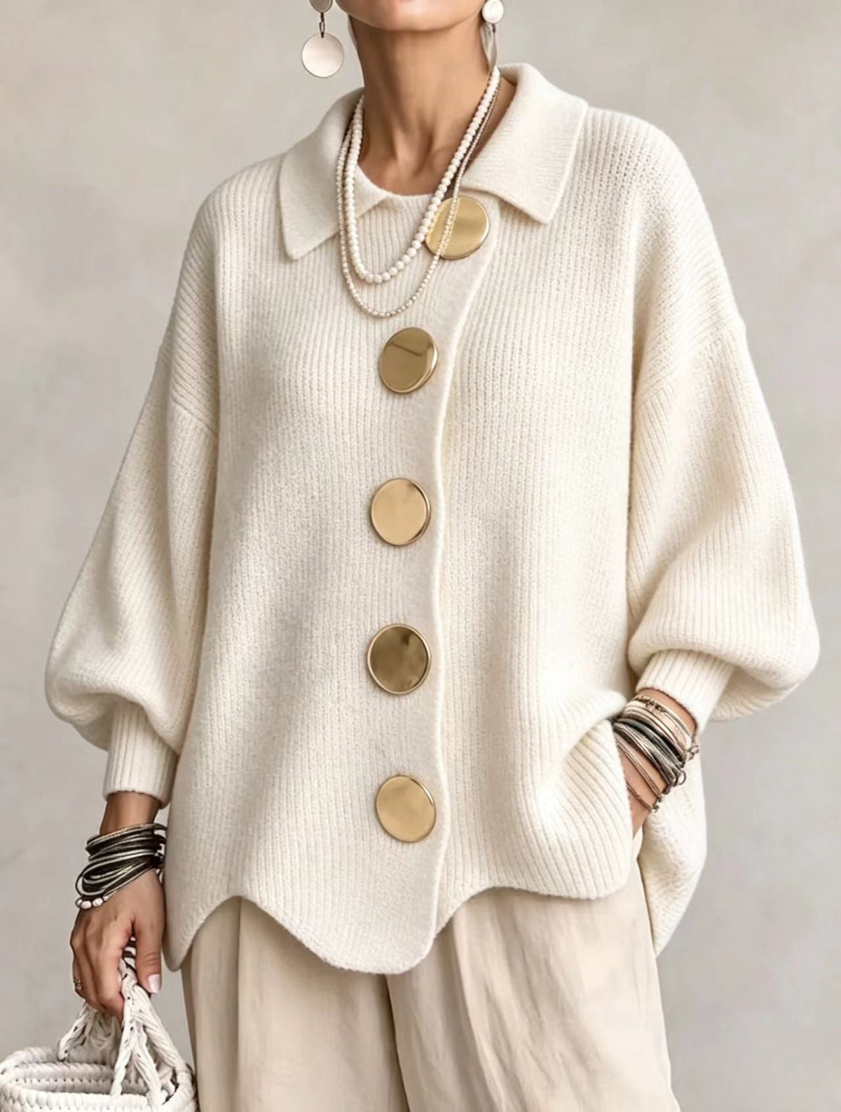 CAROLINA | Cárdigan Oversize