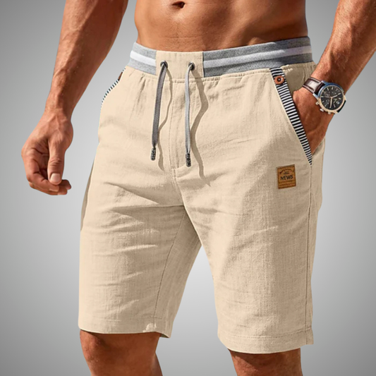 MANUEL | Pantalones cortos ligeros de verano con cordón ajustable