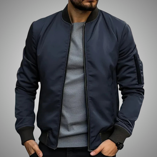 MIGUEL | Chaqueta Bomber Clásica y Elegante