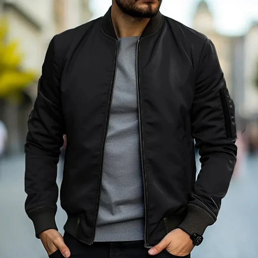 MIGUEL | Chaqueta Bomber Clásica y Elegante