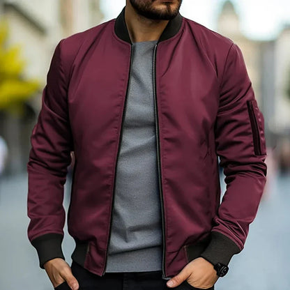 MIGUEL | Chaqueta Bomber Clásica y Elegante