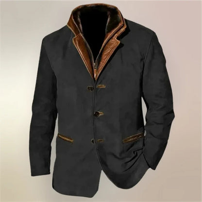RAUL | Chaqueta Vintage Elegante con Cuello para Hombre