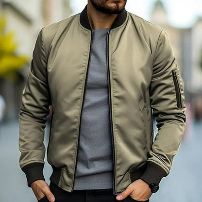 MIGUEL | Chaqueta Bomber Clásica y Elegante