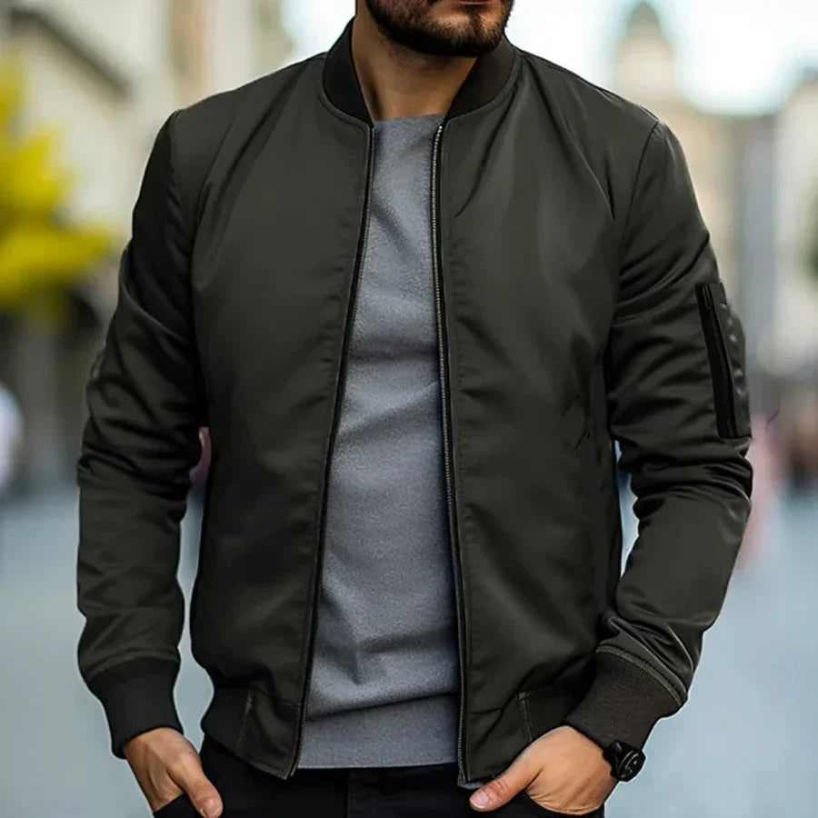 MIGUEL | Chaqueta Bomber Clásica y Elegante