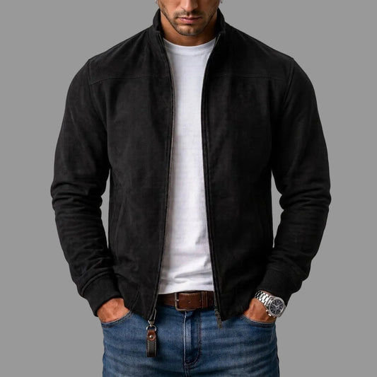 SANTIAGO | Chaqueta bomber de ante