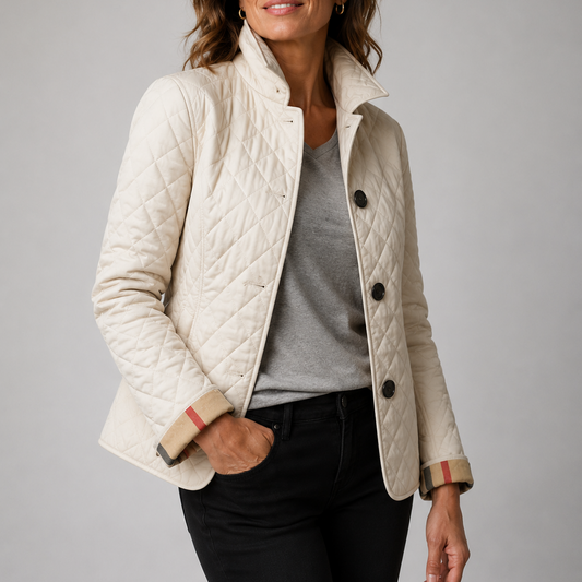 CARMEN | Chaqueta Acolchada Ligera con Cuello Alzado