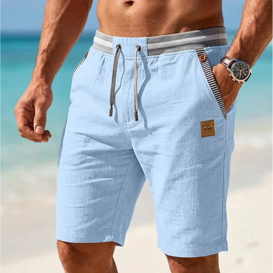 MANUEL | Pantalones cortos ligeros de verano con cordón ajustable