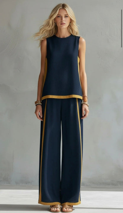 ISABELLA | Conjunto elegante de lino y algodón