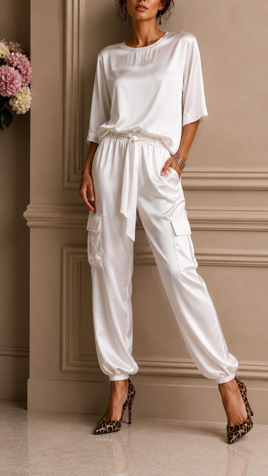 LUNA | Elegante conjunto de dos piezas con una caída fluida