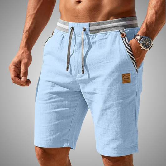 MANUEL | Pantalones cortos ligeros de verano con cordón ajustable