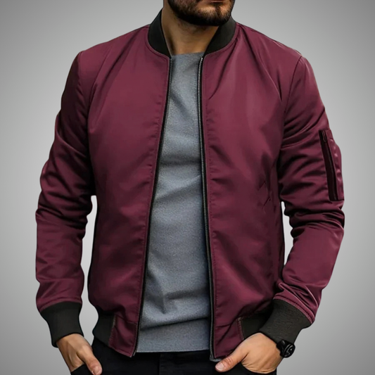MIGUEL | Chaqueta Bomber Clásica y Elegante